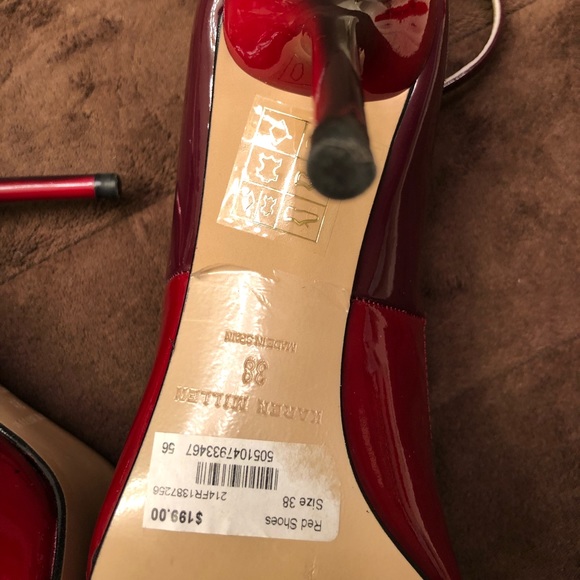 Authentic Karen Millen two tone peep toe heals. - Picture 4 of 4